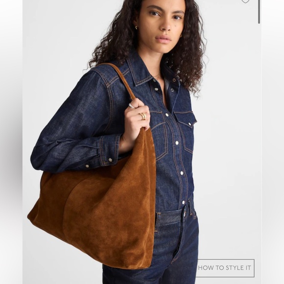 Madewell large Mylie bag in dark carob. Sold out. New with tags. - Picture 6 of 6